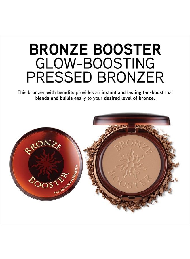 Physicians Formula Bronze Booster Glow-Boosting Pressed Bronzer Light to Medium, For Sensitive Skin, Dermatologist Tested - Image 5