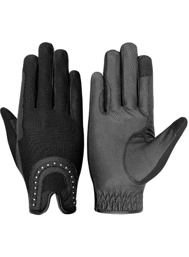 ROYAL RIDERS® 1827 Ventino Women High-Performance Air Mesh Riding Gloves - #10061827 - Image 1