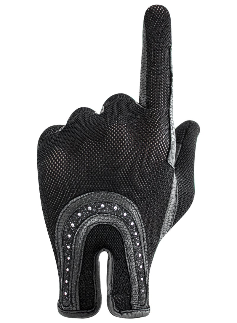 ROYAL RIDERS® 1827 Ventino Women High-Performance Air Mesh Riding Gloves - #10061827 - Image 4
