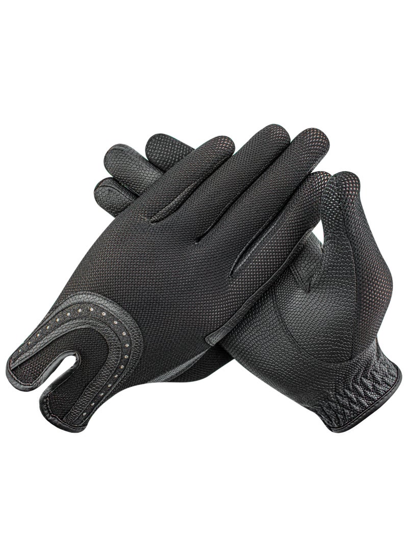 ROYAL RIDERS® 1827 Ventino Women High-Performance Air Mesh Riding Gloves - #10061827 - Image 3