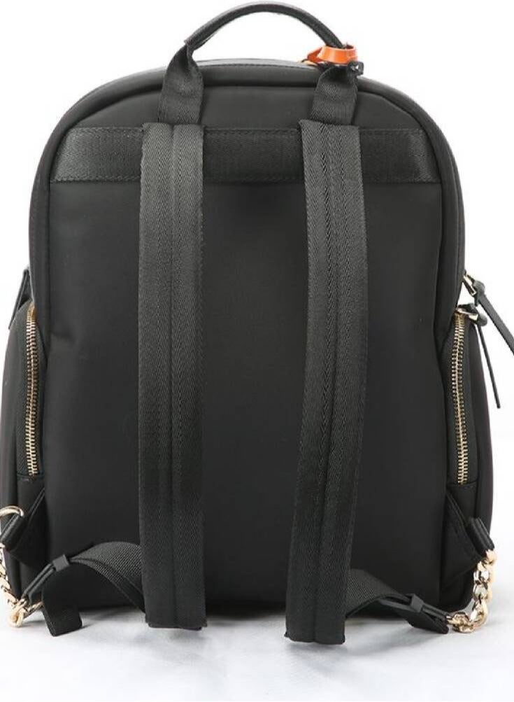 Bopai Anti-Theft Waterproof Laptop Backpack â€“ Shock-Resistant, Multi-Compartment Travel Bag with Hidden Pocket & Keychain (Nylon, Black) - Image 5