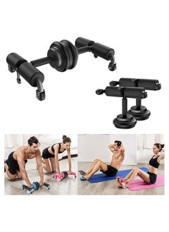 7-in-1 Abdominal Wheel Roller with Knee Pad and Resistance Bands, Push up Bar Sit up Assistant Exercise Equipment