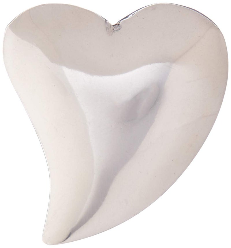 Mariposa Heart Napkin Weight One Size Silver