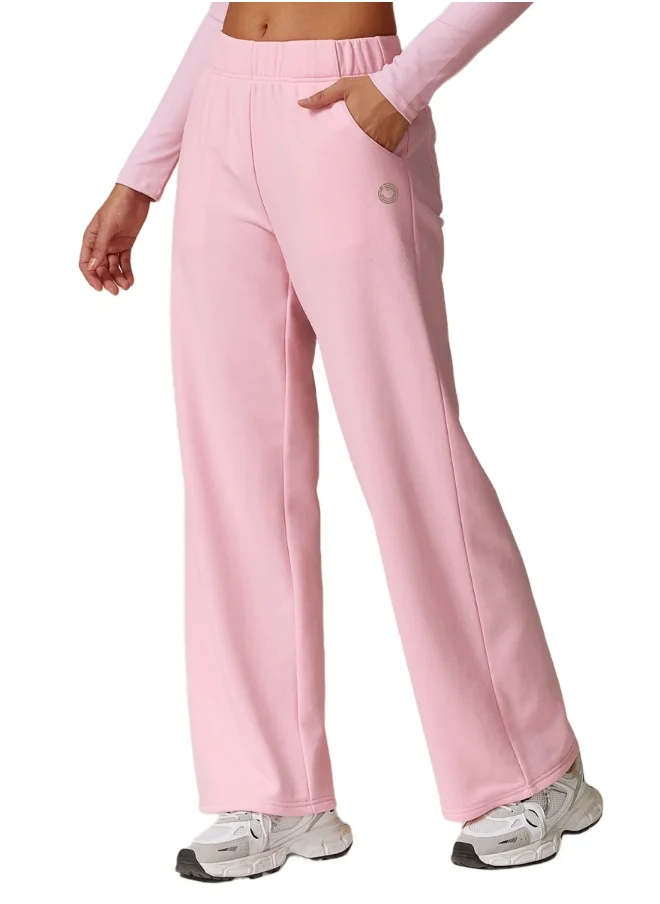 كون.يوغا Womens Mid Waist Workout Sport Sweatpants Running Pants