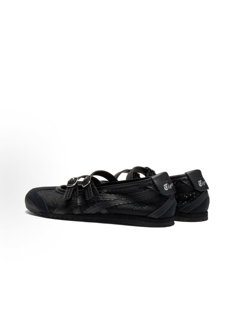 Onitsuka Tiger Mexico 66 TGRS Women’s Ballet Flats - Lace Black | Comfortable & Stylish Casual Mary Jane Shoes - Image 5