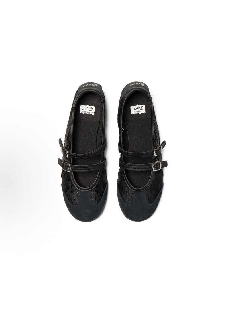 Onitsuka Tiger Mexico 66 TGRS Women’s Ballet Flats - Lace Black | Comfortable & Stylish Casual Mary Jane Shoes - Image 4