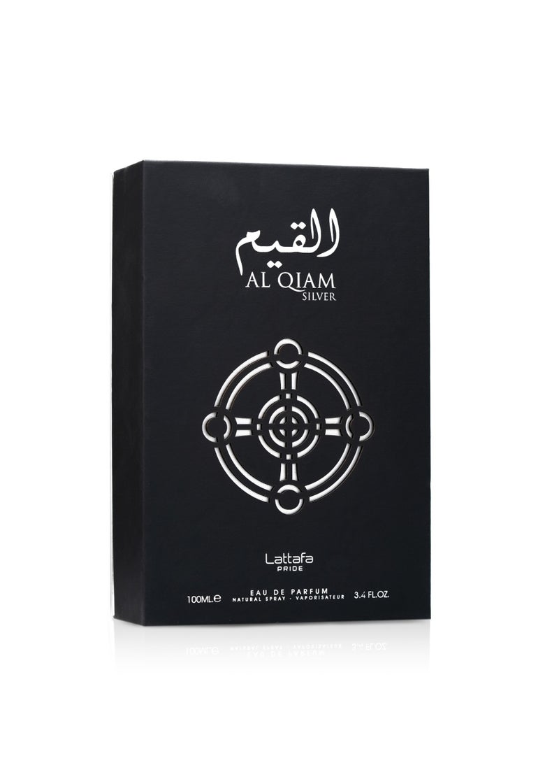 Lattafa PRIDE Al Qiam Silver Eau de Parfum - 100ml | A Luxury Fragrance for Men and Women
