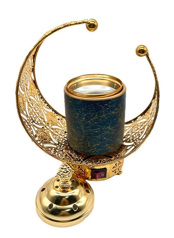 Generic Electric Arabic Incense Burners plug Censer , Tower Shape Metal Vintage Incense Burner  - Image 1