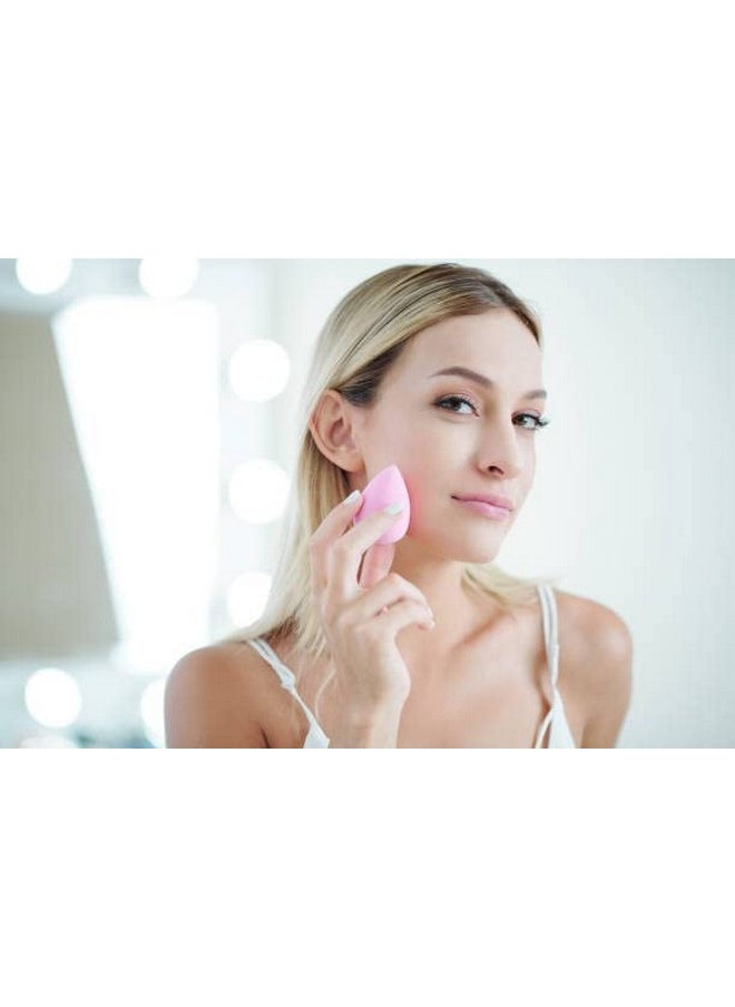 KIRA - Makeup Sponge Set Beauty Blender With Egg Case Soft Sponge For Liquid Foundation Creams And Powders Latex Free Wet And Dry Makeup (4 Big + 3 Mini7 Pcs Set) (Multicolour) With Dabba - Image 1