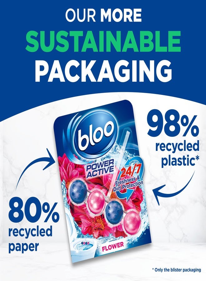 بلوو، كتلة تنظيف حواف المرحاض الصلبة، برائحة الزهور المنعشة، 50 غرام - Image 5