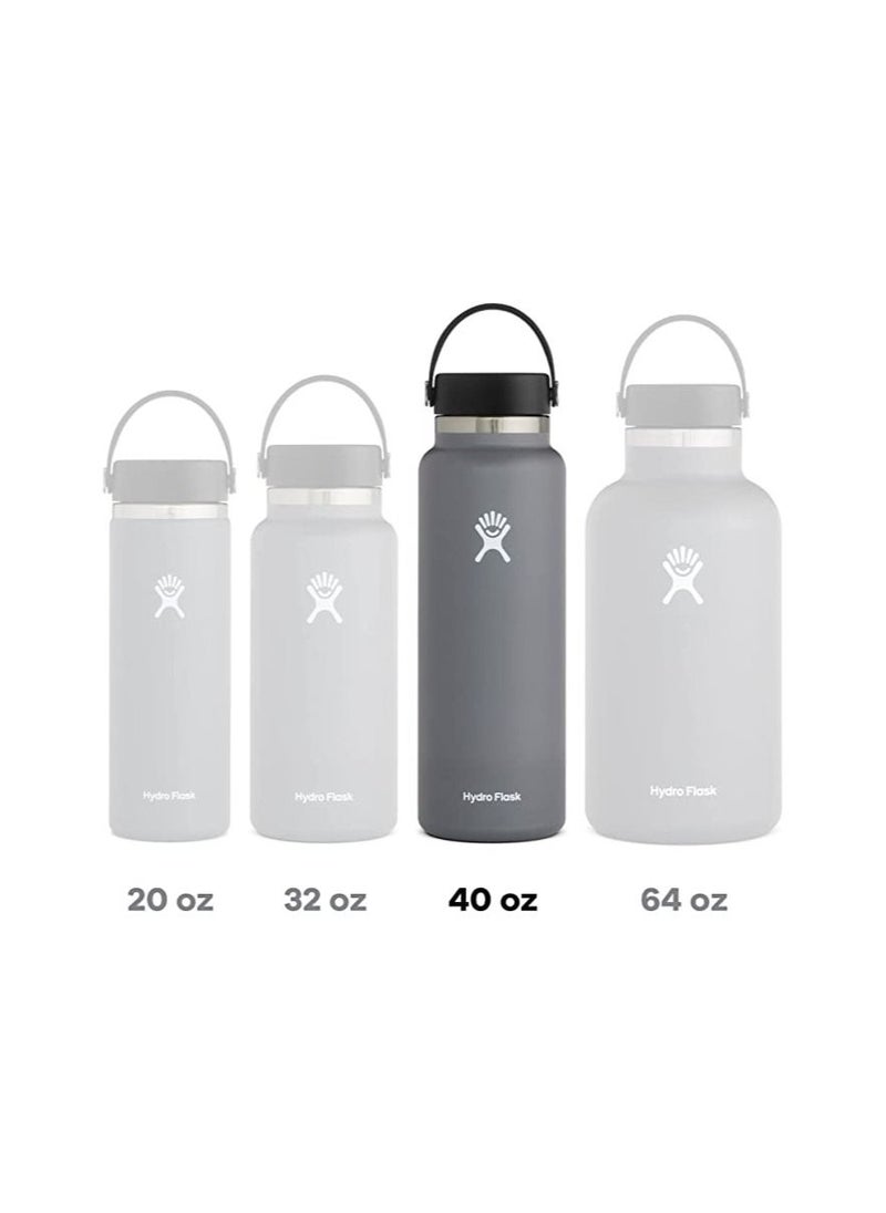 Hydro Flask - Flask 40 Oz Straw Lid Stainless Steel Reusable Water Bottle. - Image 1