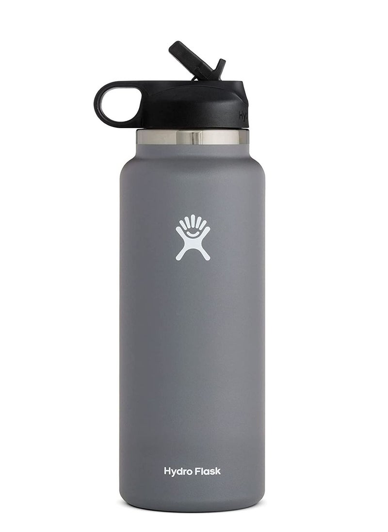 Hydro Flask - Flask 40 Oz Straw Lid Stainless Steel Reusable Water Bottle. - Image 1