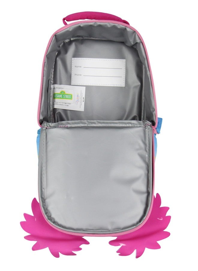 INTIMO Sesame Street Abby Cadabby Face Kids Girls Cute Dual Compartment Insulated Lunch Box Pail Tote Bag - Image 5