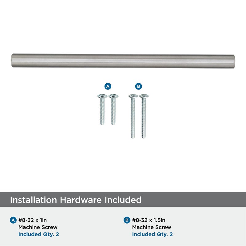 Amerock | Cabinet Pull | Stainless Steel | 5-1/16 inch (128 mm) Center to Center | Bar Pulls | 1 Pack | Drawer Pull | Drawer Handle | Cabinet Hardware - Image 5