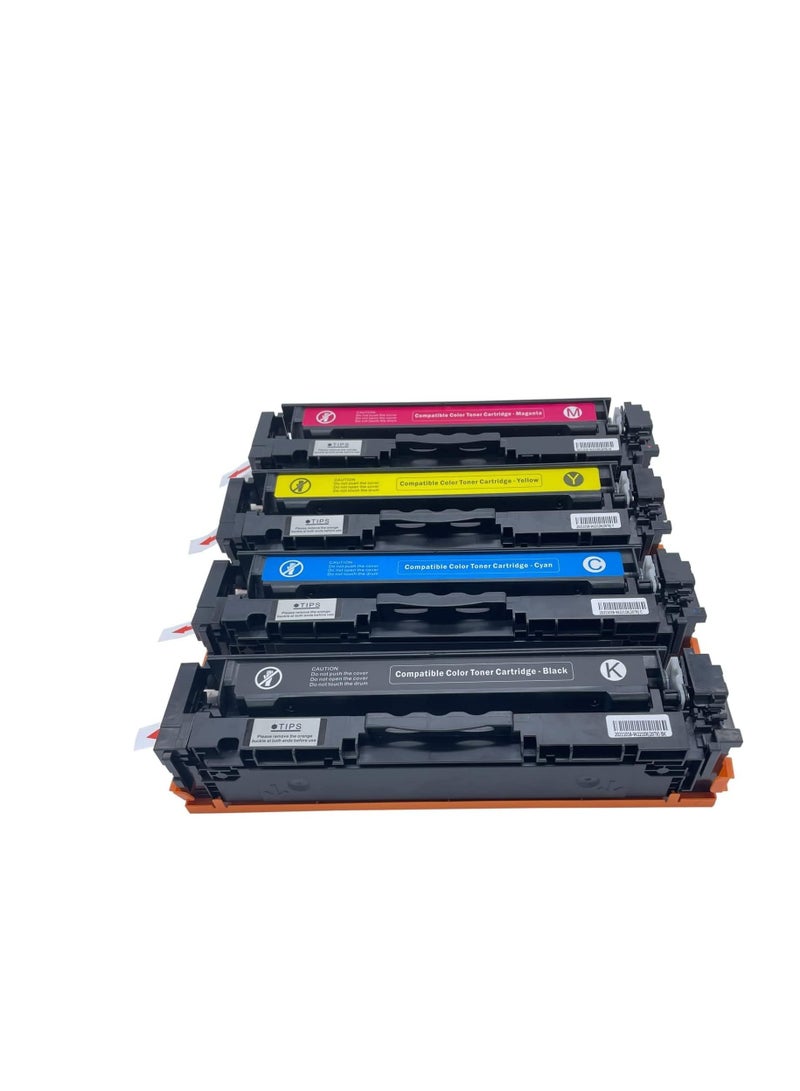 Terabyte 067 Full Combo Set This Compatible toner cartridge is suitable for Printer Canon i-Sensys MF651Cw, MF655Cdw, MF657Cdw, LBP633Cdw, LBP631Cw 067 Black Cyan Magenta Yellow - Image 1