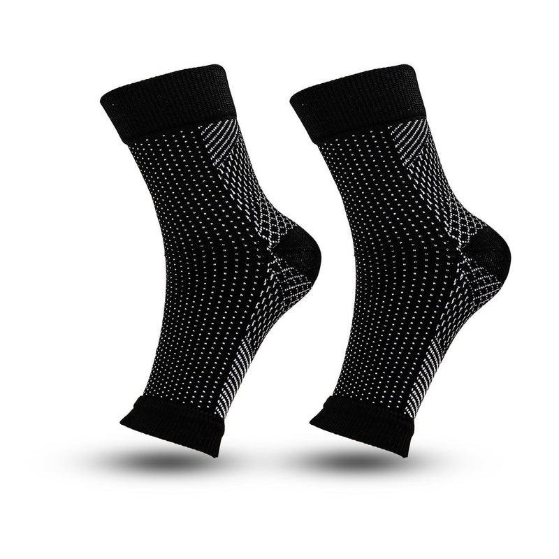 Sports Running Pressure Socks Sweat-Absorbent Breathable Compression Socks Full Open Toe Ankle Protection Socks Elastic Socks - Image 5
