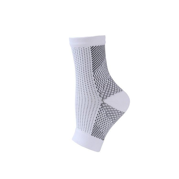 Sports Running Pressure Socks Sweat-Absorbent Breathable Compression Socks Full Open Toe Ankle Protection Socks Elastic Socks - Image 1