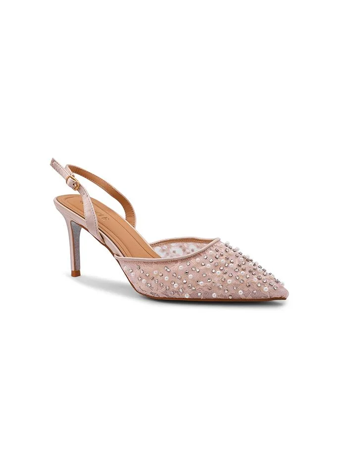كابلي Cuple Embellished Slingback Pumps