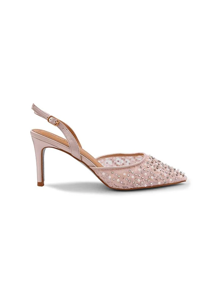 كابلي Cuple Embellished Slingback Pumps
