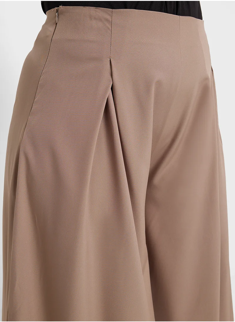 Ella Plus High Waist Flared Pants