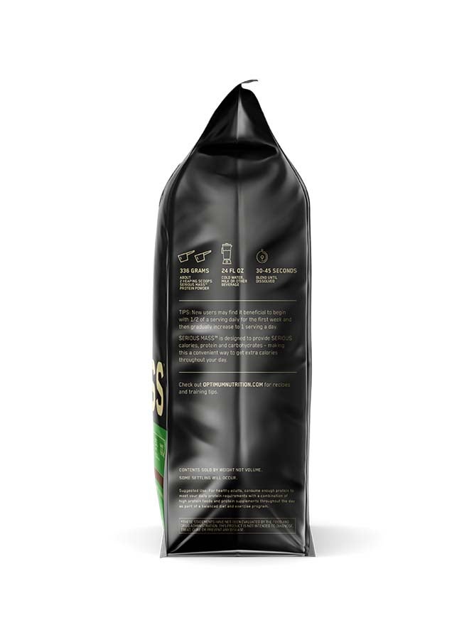 أوبتيموم نيوتريشن سيريوس ماس عالي البروتين - شوكولاتة 12 رطل - 16 حصة - Image 4