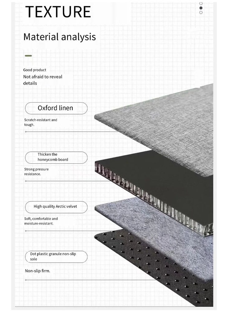 NKX - Foldable Double Layer Square Cat Sleeping House - Image 1