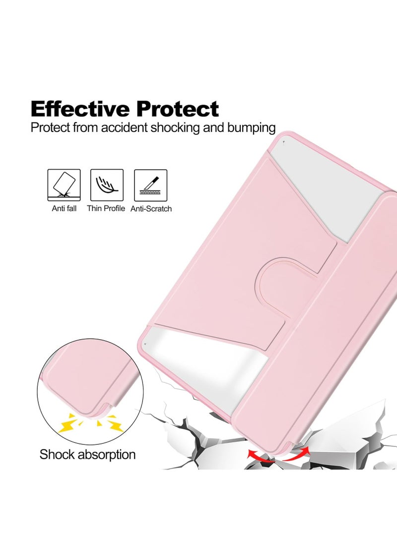 Keyboard Case for Xiaomi Pad 7/7 Pro 11.2-inch (2024),with Bluetooth Wireless Removable Keyboard & Magnetic Tablet Protective Case with Pen Slot (Pink) - Image 5