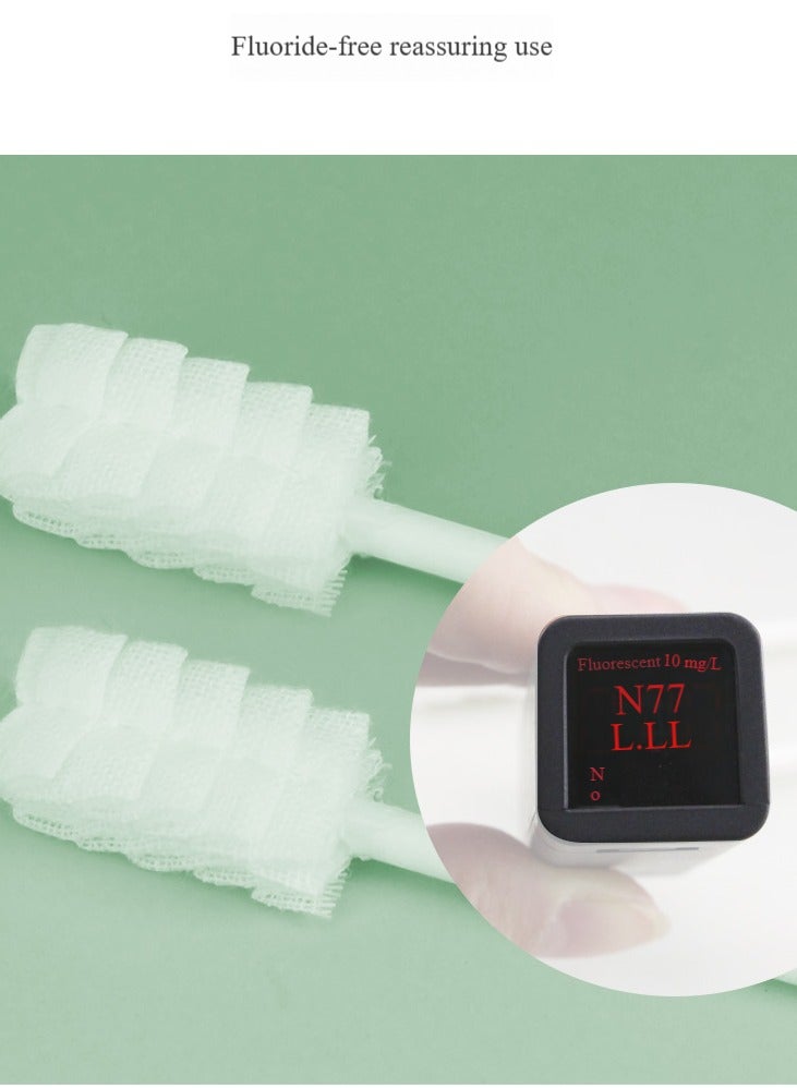 Baby toothbrush, newborn tongue cleaner, gauze oral cleaning care tools to maintain oral health, baby disposable toothbrush to prevent tooth decay - Image 4