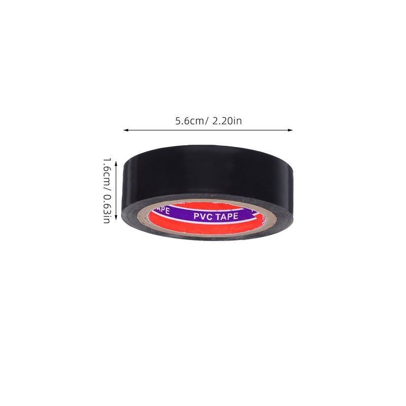 High Temperature Waterproof Insulation Electrical Tape Set 6pcs 16mm X 6m PVC - Image 3