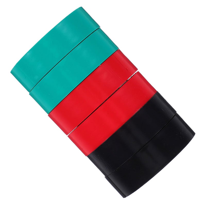 High Temperature Waterproof Insulation Electrical Tape Set 6pcs 16mm X 6m PVC - Image 2