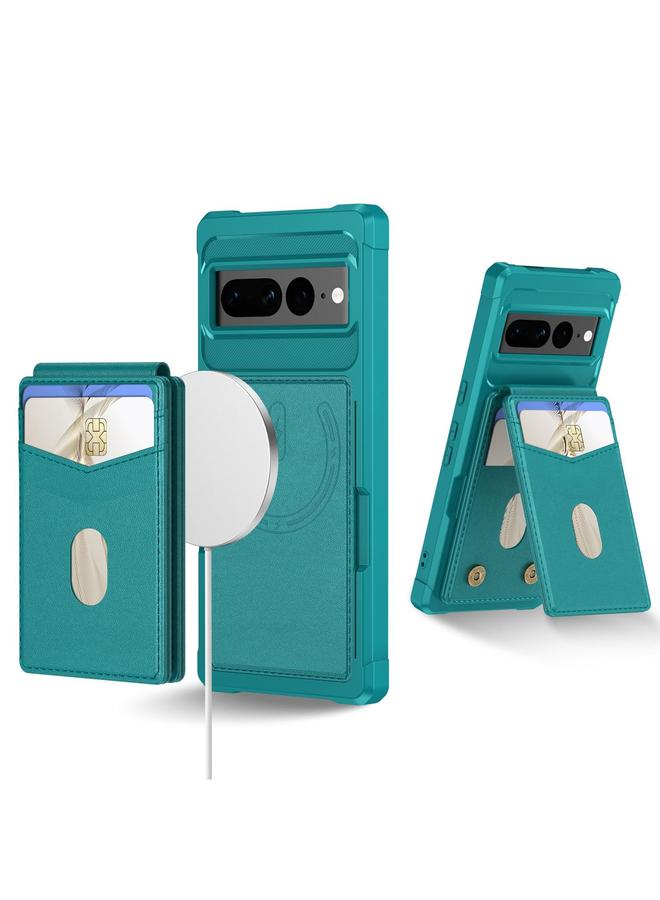 Zaboon Case For Google Pixel 7 2-in-1 RFID Wallet Magnetic MagSafe Leather Phone Case - Image 1