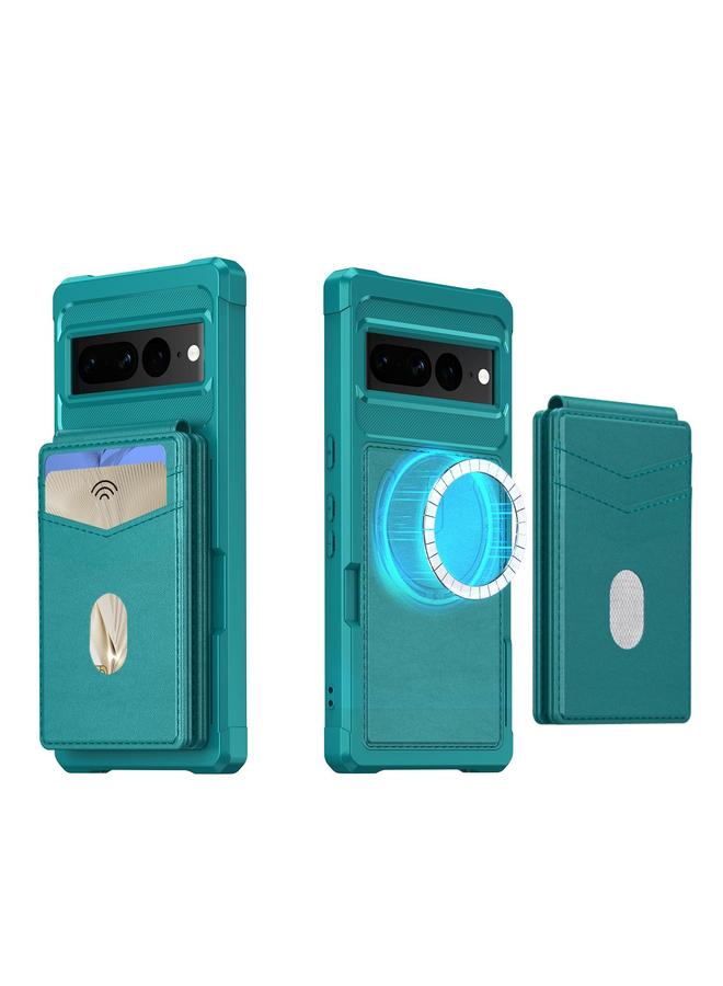 Zaboon Case For Google Pixel 7 2-in-1 RFID Wallet Magnetic MagSafe Leather Phone Case - Image 2
