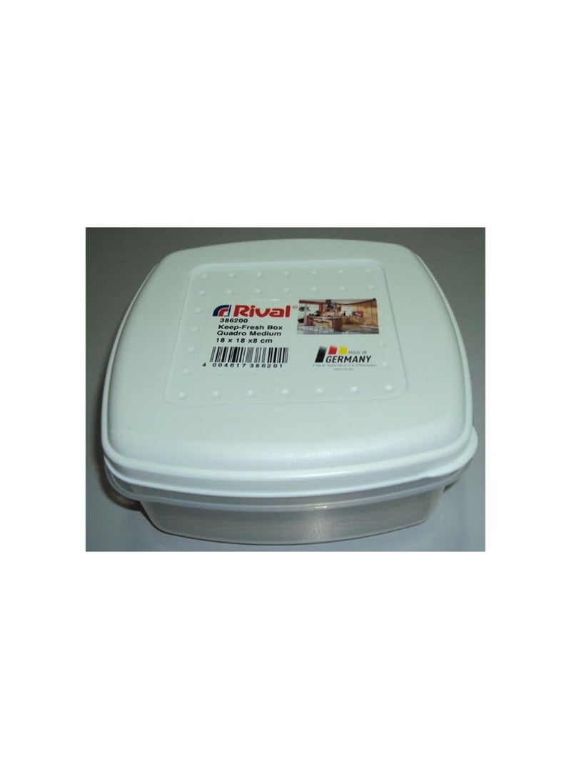 RIVAL Keep Fresh Box  1.25 Liter Capacity Suitable For Refrigerator Freezer And Dishwasher Safe Food Storage Container - Image 2