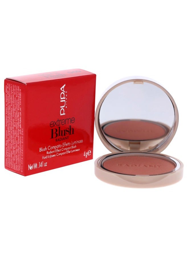 PUPA Milano Extreme Blush Radiant - Enhances The Natural Radiance Of The Face - Gives A Glowing And Smoothing Effect - Lightweight Formula - Suitable For All Skin Types - 040 Orange Vibes - 0.141 Oz - Image 3