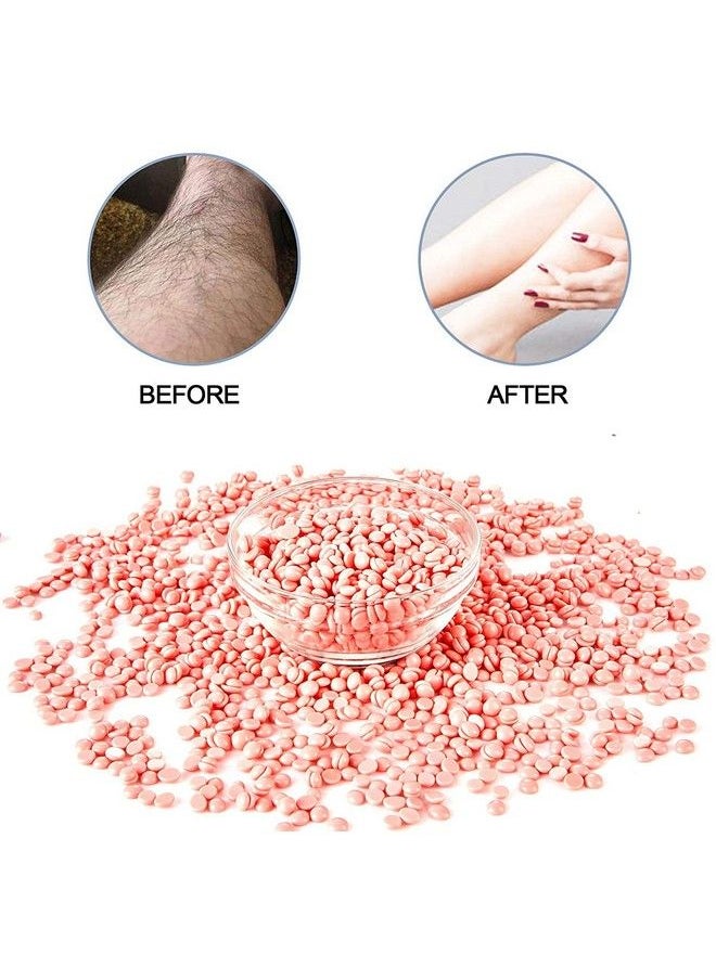 Topfinder - Hard Wax Beans For Waxing ; Hair Removal Face Leg Chest Back Bikini ; Hard Sensitive Skin ; Peelable ; Facial Cream ; Pearl Hand Hot Wax Beads For Mens Women Body ;Revolution Remover;100G - Image 1