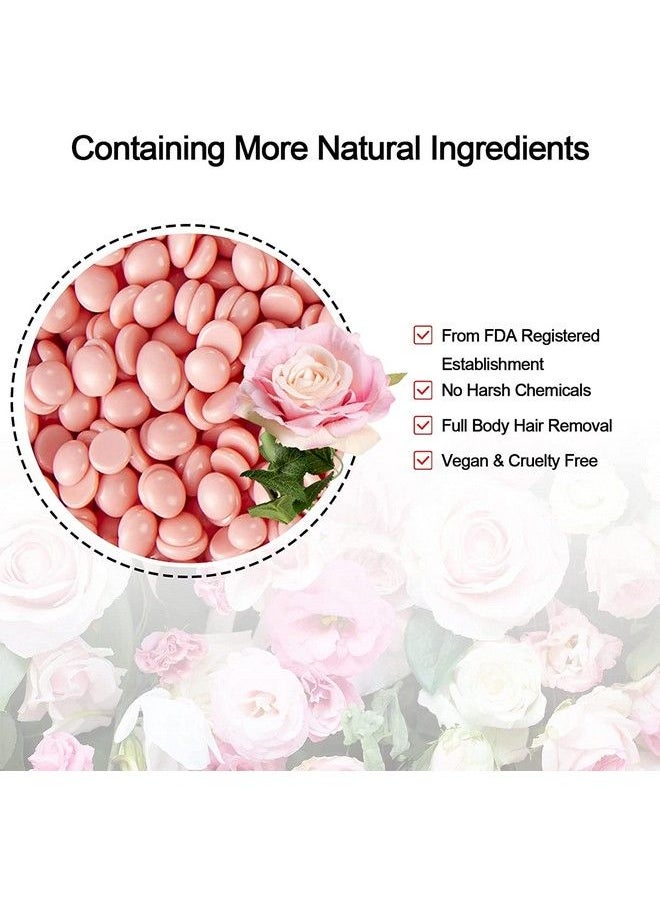Topfinder - Hard Wax Beans For Waxing ; Hair Removal Face Leg Chest Back Bikini ; Hard Sensitive Skin ; Peelable ; Facial Cream ; Pearl Hand Hot Wax Beads For Mens Women Body ;Revolution Remover;100G - Image 1