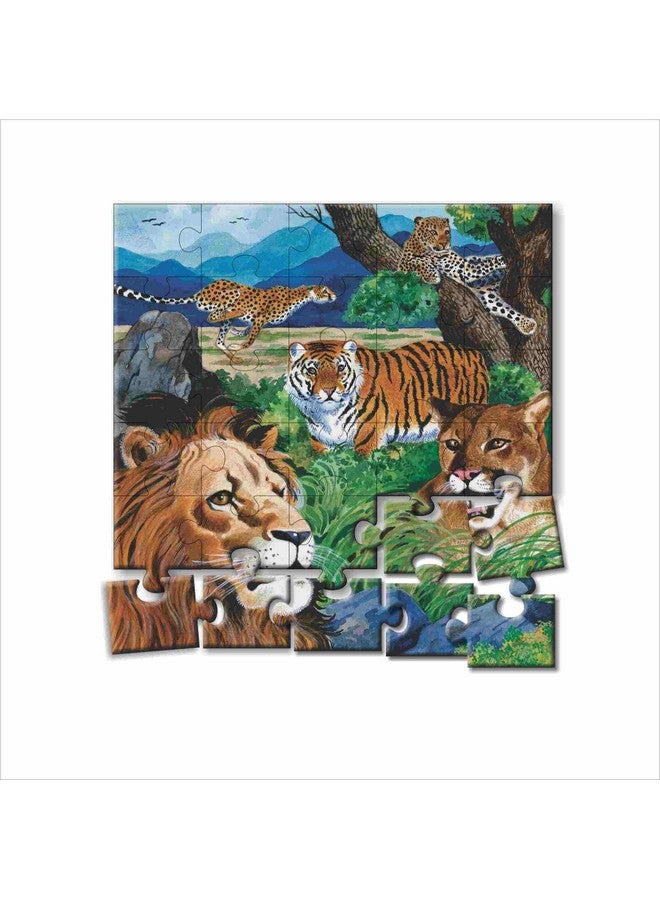 كرييتفز ألغاز الحيوانات الإبداعية - الجزء السادس | ألغاز الصور المقطوعة لتنمية المهارات | ألغاز الطيور للأطفال | ألغاز تعليمية للأطفال | من 5 سنوات فما فوق، من 30 إلى 48 قطعة ألغاز للأطفال - Image 2