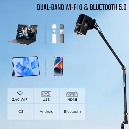 HI-REEKE Art Projector for Tracing, Smart Art Sketcher Drawing Projector Image on Wall and Canvas for Artists - Image 3
