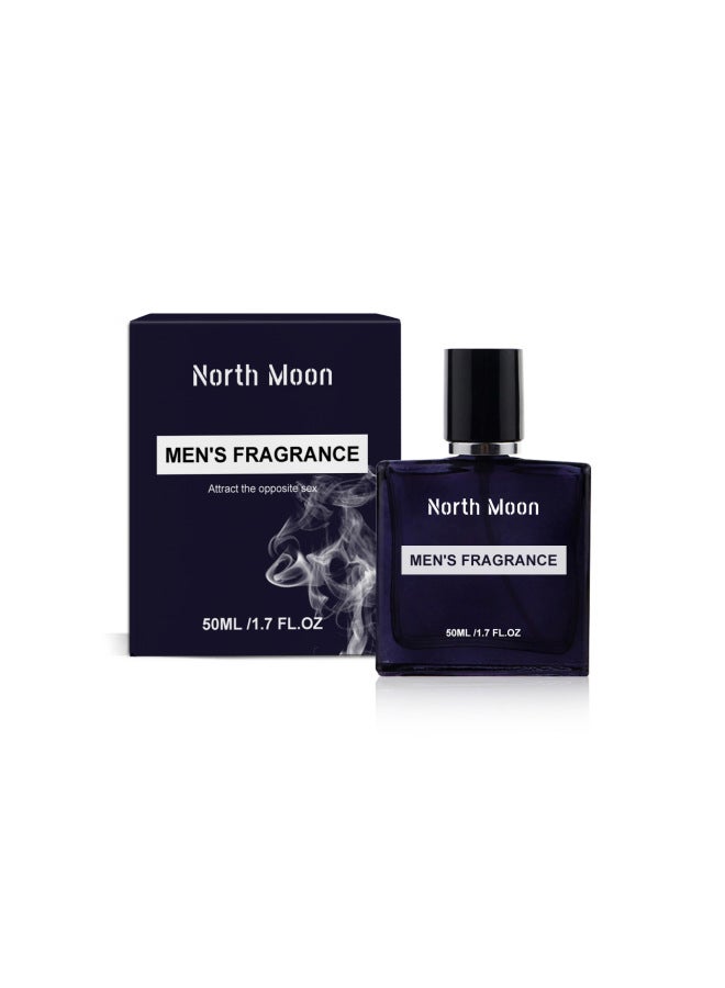 North Moon Men's Charm Perfume Natural Fresh Niche Dating Portable Lasting Fragrance Atmosphere Perfume - Image 1