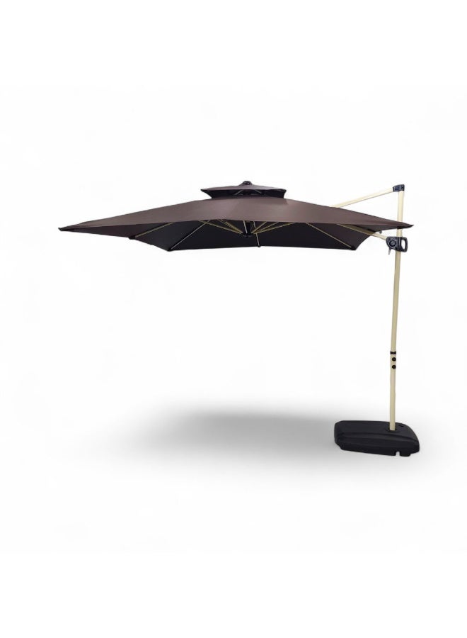 Concent Fabric umbrella on metal with a plastic base - Image 1