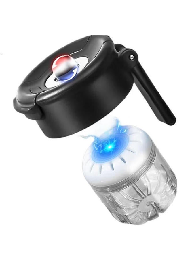 Pakchoice Magnetic Tea Infuser Cup, Tea-Water Separation Magnetic Cup, Tritan Large Capacity Tea Infuser Cup, Portable Car Water Cup - Image 3