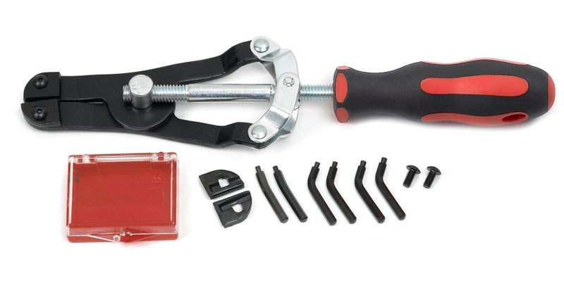 GEARWRENCH Heavy-Duty Interchangeable Tip Convertible Snap Ring Pliers, 9-1/2" - 2012D - Image 1