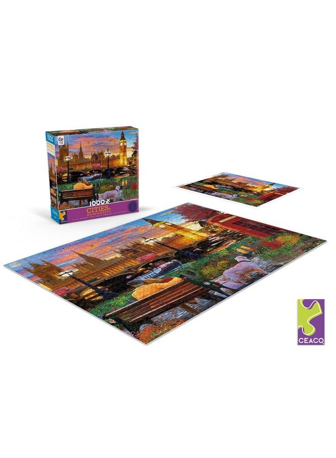 Ceaco David Maclean Cities On The Thames In London 1000 Piece Jigsaw Puzzle - Image 5