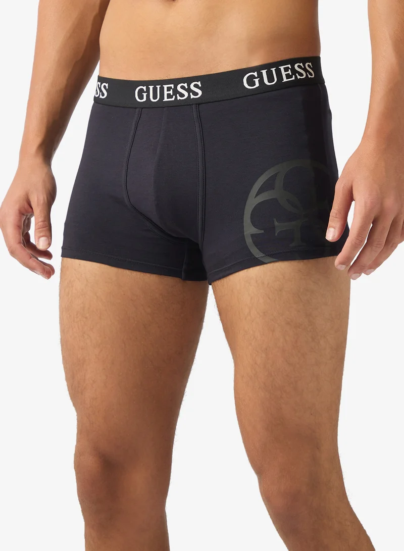 جس Placed Logo 3 Pack Boxer Trunks