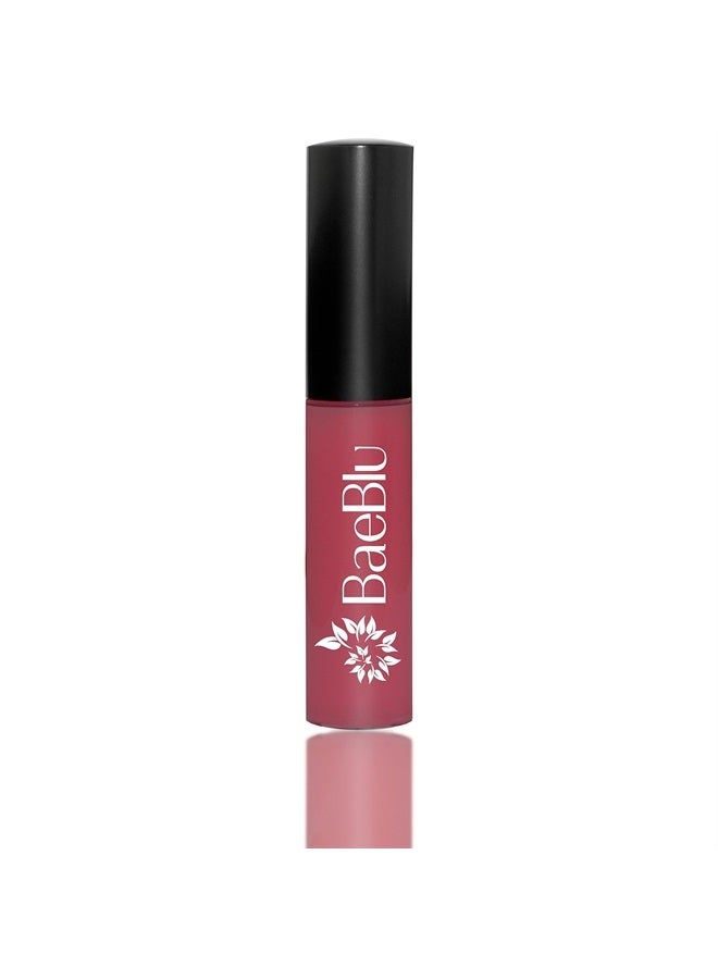 BaeBlu Organic Vegan Lip Gloss, 100% Natural Non-Toxic Moisturizing Ingredients, Berry Boop - Image 1