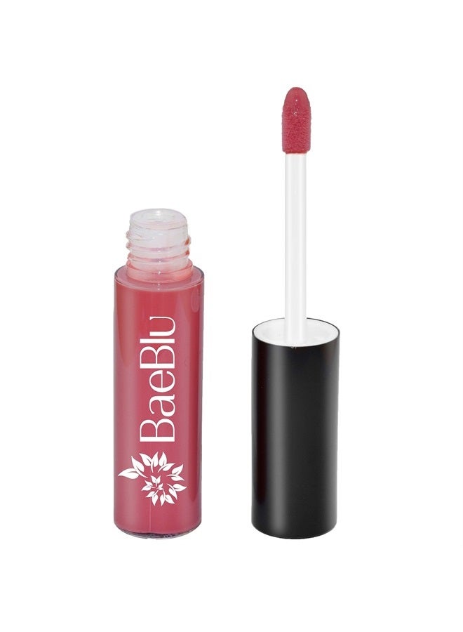BaeBlu Organic Vegan Lip Gloss, 100% Natural Non-Toxic Moisturizing Ingredients, Berry Boop - Image 2