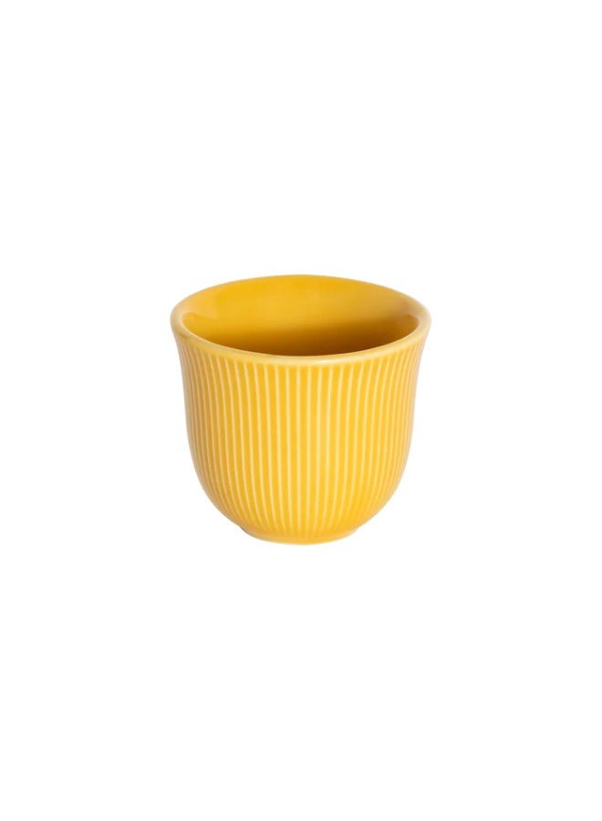 Loveramics Brewers 80ml Embossed Tasting Cup – Yellow