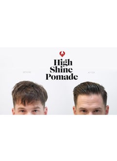 ATLAS Atlas Hair Pomade for Men – High Shine, Light Hold Water Based Styling Product – Non Greasy Hair Paste that Smooths Frizz & Defines Waves – Suitable for All Hair Types (2.4 fl oz, Pack of 1)  - Image 3