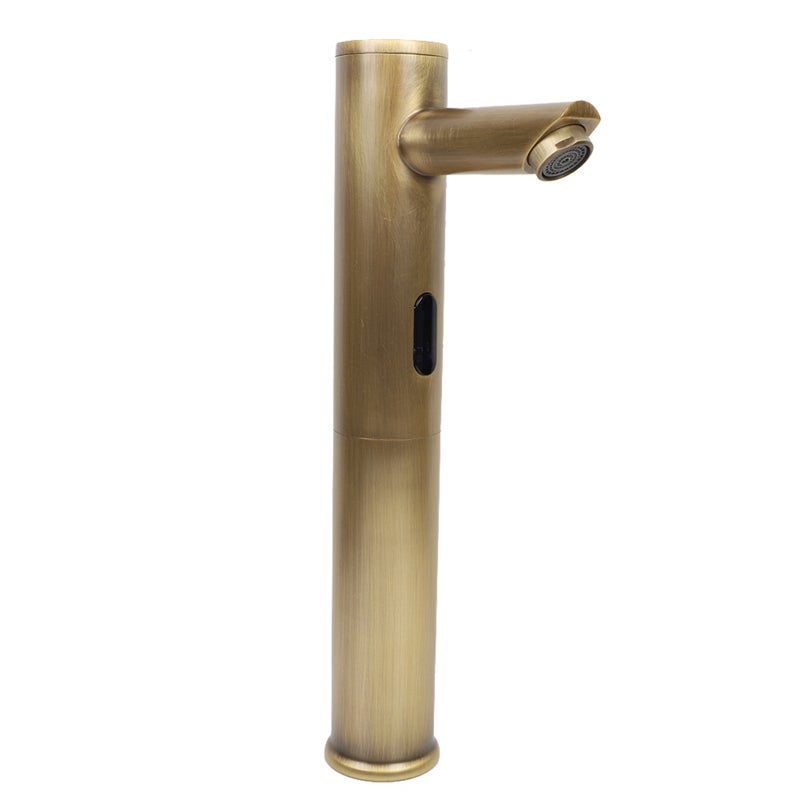 Automatic Sensor Faucet: Antique Imitation, Power Saving Design, Easy Maintenance - Touch Free Operation, Hands Free Faucet for Bathroom Basin Use - Image 4