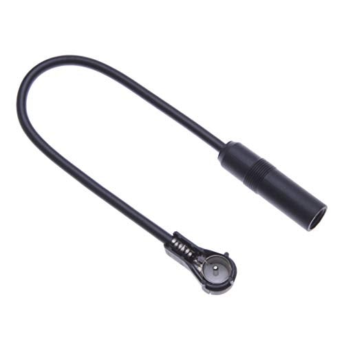 Keple Aftermarket Radio Antenna Adapter by Keple, Vehicle Aerial Converter for European Car Stereo Radios, Motorola Type DIN Female to Antenna Terminal - Image 1
